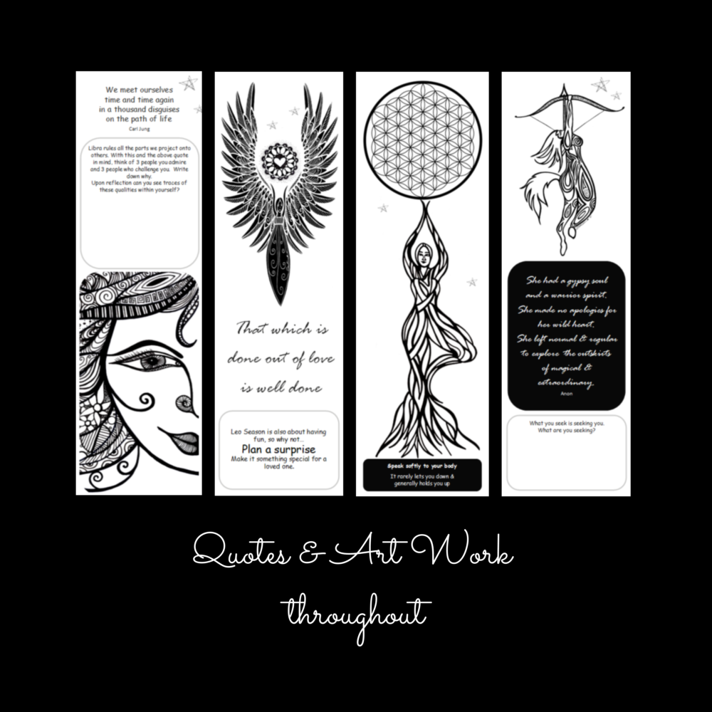 Some quotes and art work from Holistic Journal